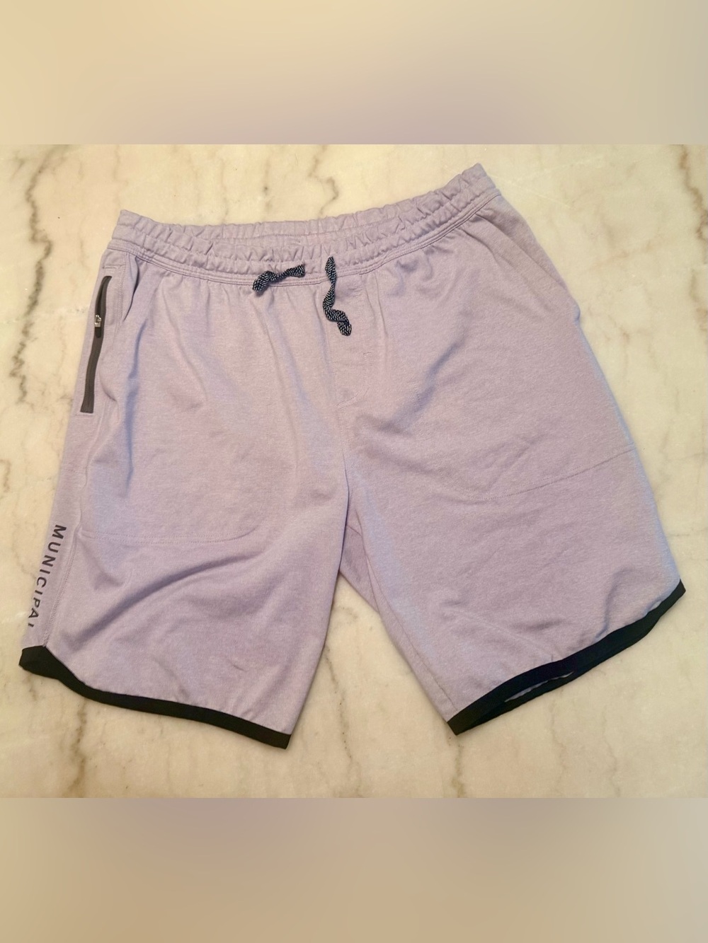 Municipal Sport Utility Gear Sport Utility Rec Shorts Purple Sz Medium Excellent